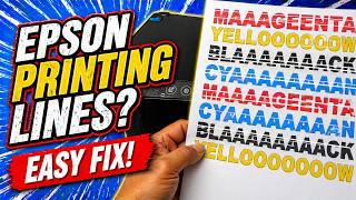 Epson Printing White Lines? Fix It FAST! (ET-2400, L3250, L3210 &amp; More)