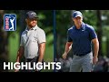 Rory mcilroy climbs within one of the lead  round 3  wells fargo championship  2024