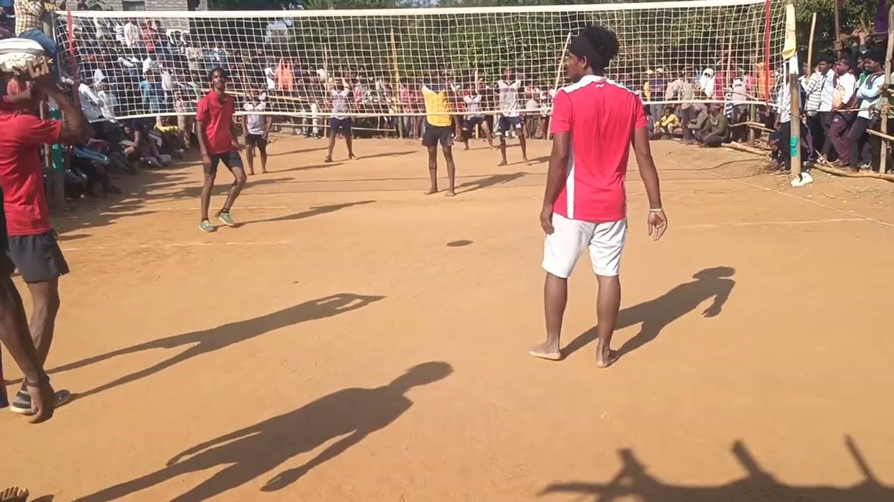 Volleyball Tournament Balu Rahul Bicky vs Rabbit Jafot Rabi Dilip Bidhura Rabi 