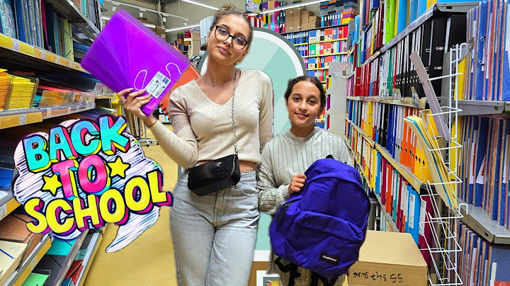 BACK TO SCHIOL-CHASSE AUX FOURNITURE SCOLAIRE 2024-2025