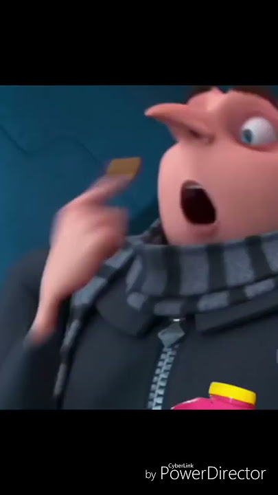 Gru eats pink sauce @short
