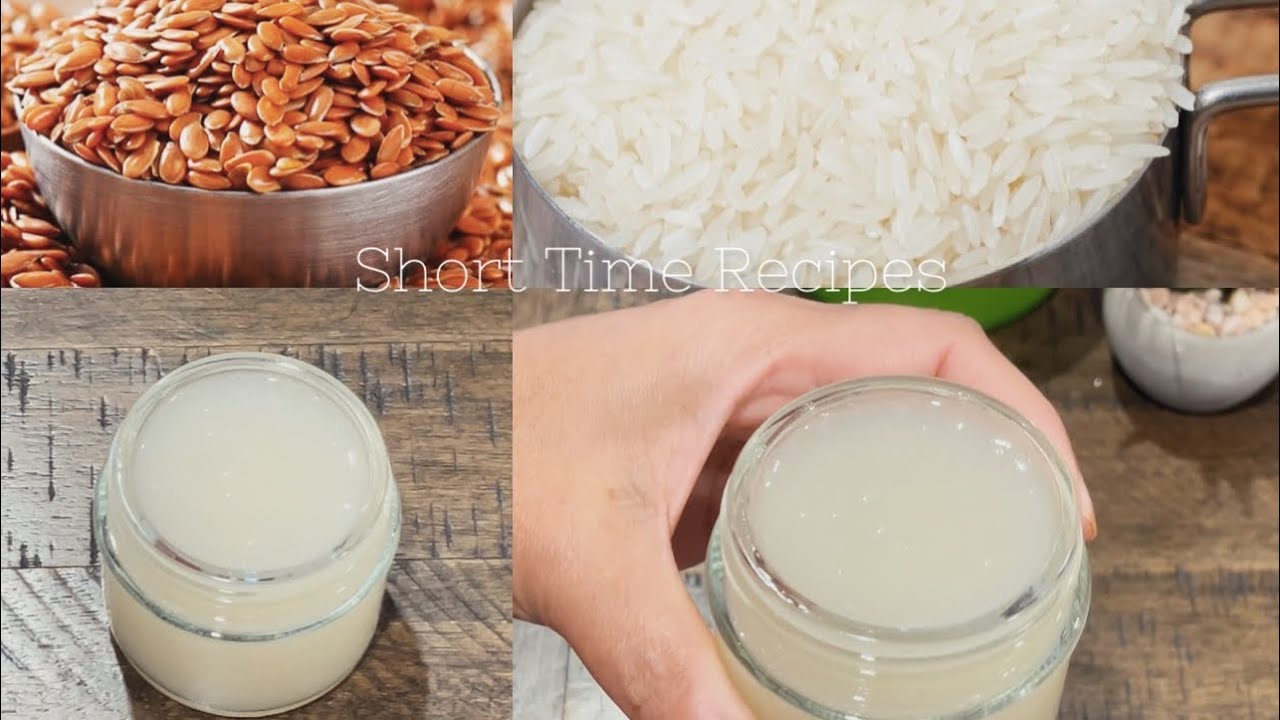 Flax Seeds with Rice Face Mask for Skin Whitening,Brightening,Anti