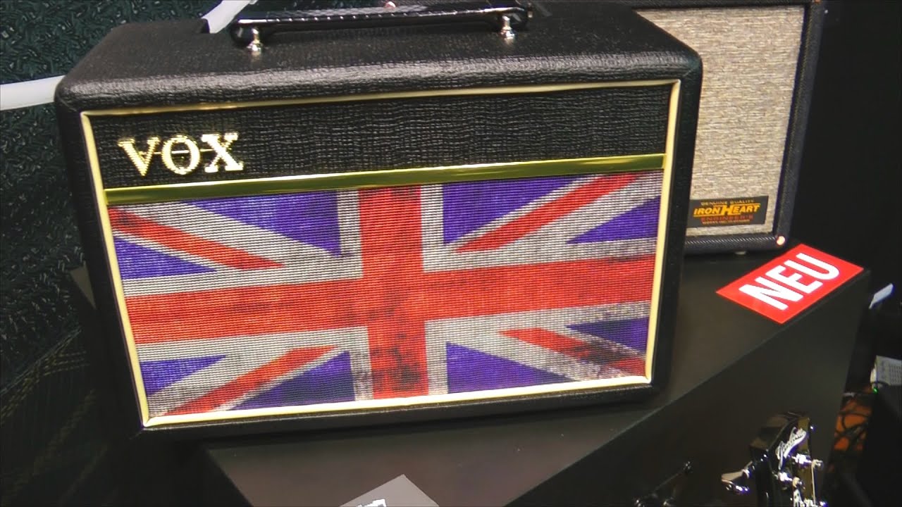 VOX Pathfinder 10 Union Jack Black Musikmesse 2016 YouTube