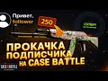 CASE BATTLE ВЫВЕЛ ПОДПИСЧИКУ СКИНЫ ПО ЗАПРОСУ😎 ПРОКАЧКА НОВОГО АККАУНТА НА КЕЙС БАТЛ😮ШАНСЫ ЕСТЬ