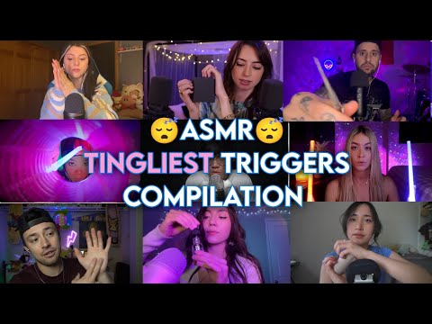 ASMR | Tingliest Triggers Compilation Fast & Aggressive  (100% Tingle)