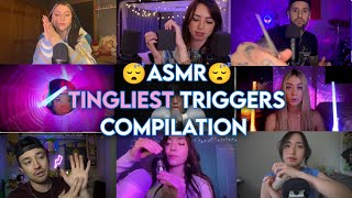 ASMR | Tingliest Triggers Compilation Fast \& Aggressive  (100% Tingle)