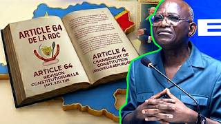 ARTICLE 64 ET ARTICLE 4 : QUE DIT RÉELLEMENT LA CONSTITUTION CONGOLAISE ?