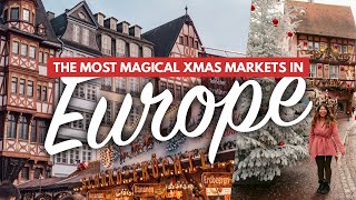 ARE THESE THE BEST CHRISTMAS MARKETS IN EUROPE? | 44 Magical European Xmas Markets to Visit!
