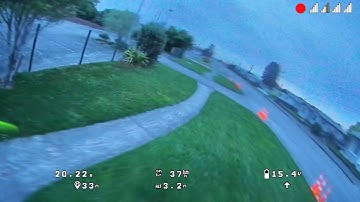 Fat shark 🦈 byte, first flight