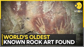 The Print May Be World's Oldest Known Rock Art | WION