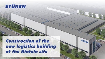 Time-lapse video of the construction of our new logistics building