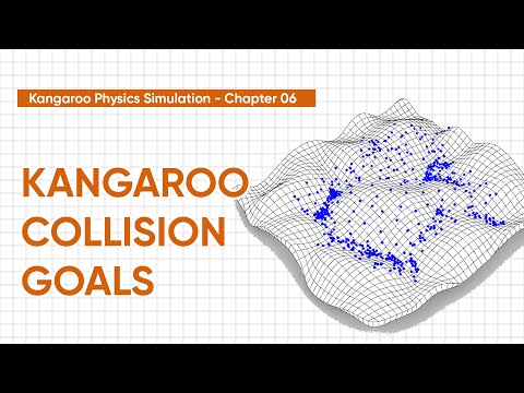 Kangaroo Physics Simulations - Chapter 06 | Collision Goals | Rhino & Grasshopper Tutorial