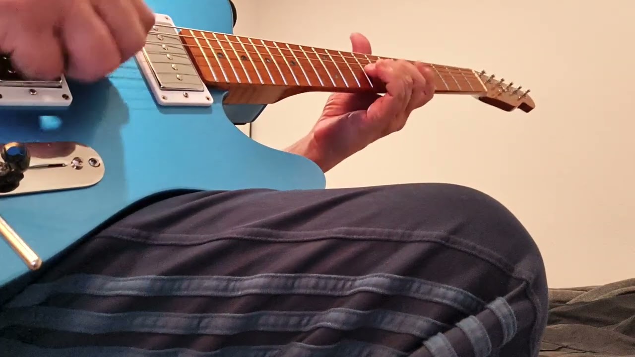 Blue Telecaster Test P90 & Splittable Humbucker, Waldo Valenzuela 2026