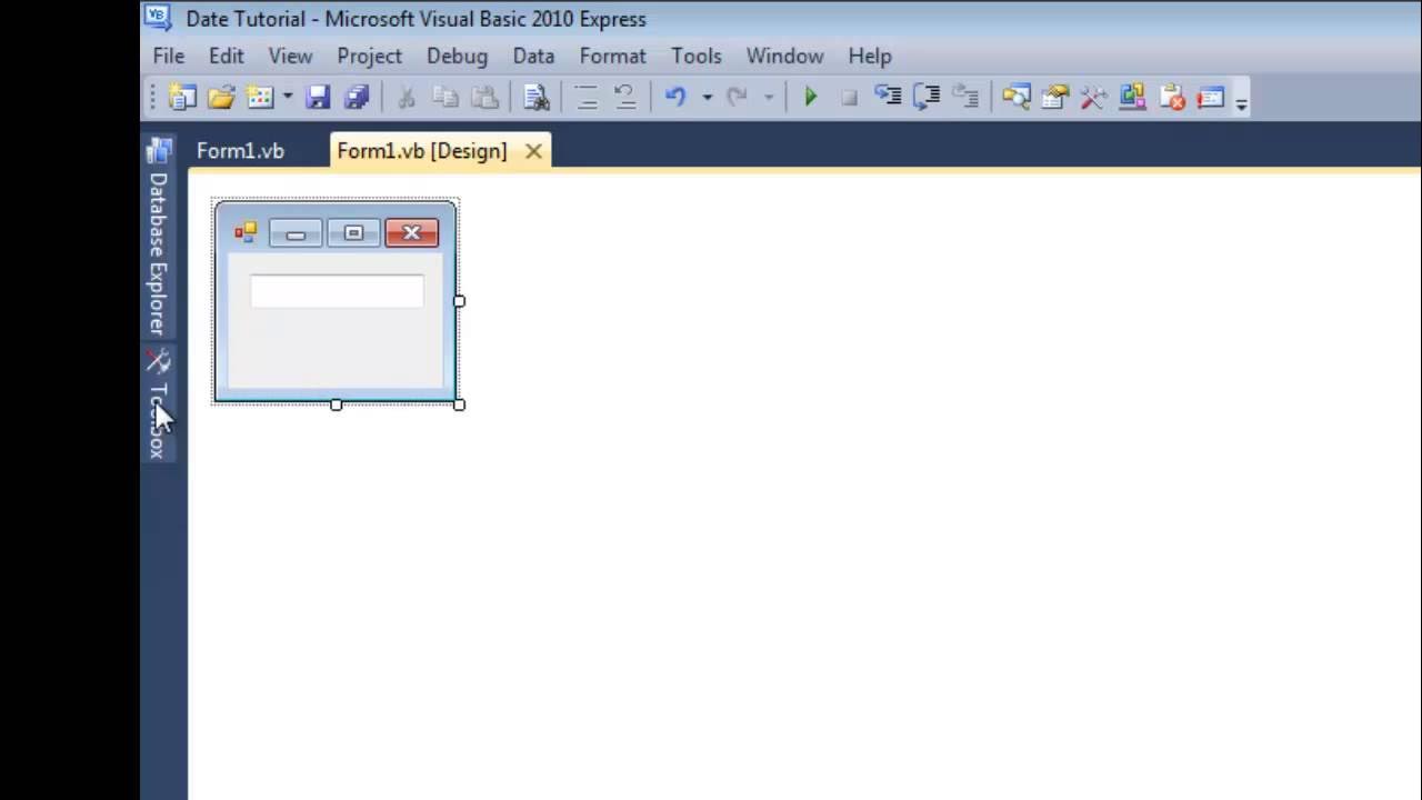 [Visual Basics 2010] Tutorial 6 - Showing current date & time on ...