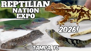 Reptilian Nation Expo 2026! (AMAZING ANIMALS!)