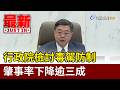 行政院檢討毒駕防制 肇事率下降逾三成【最新快訊】