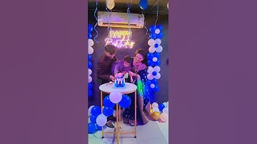 Shaarvil Birthday| Happy Birthday Song/Celebration/Cake/Party/Gift/Wishes/Card #birthday #shorts #yt