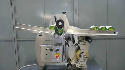 IC Filling Systems - Semi automatic self-adhesive labeller