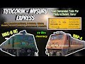  tuticorin  mysuru express travel vlog  17 hrs journey  demanded train  explore with maddy