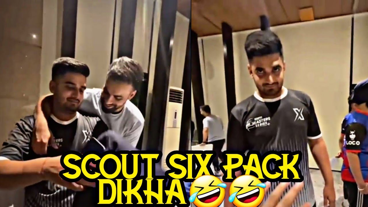 Scout Mavi Fun in Lan Ad Shoot😂 Lan Event BGMI Nodwin x Star Sports