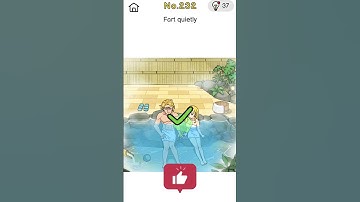 Brain Out Level 232 / No.232 – Fart quietly #brainout  #mobilegame #games #shorts #puzzlegame