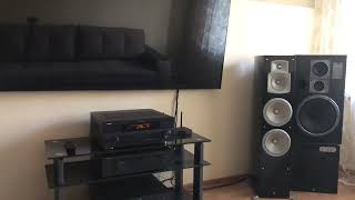 Корвет 150АС-001 + Yamaha NS-777 + Yamaha YST-RSW300 х 2шт.