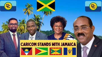 Caribbean Leaders Support ReBuilding Jamaica Bigger Stronger And Better🇯🇲🇬🇩🇧🇧🇦🇬🇬🇾