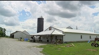 Lightning strikes Columbiana County dairy farm