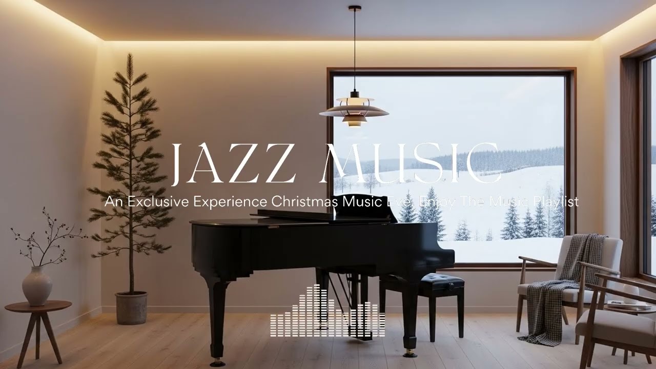 Holiday Calm Jazz – Gentle Christmas Music for Stress Relief