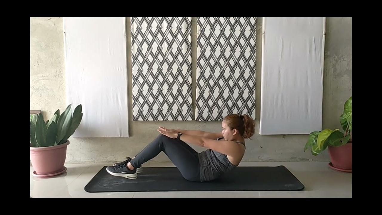 Muscular Endurance Test 1 Curlups YouTube