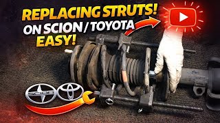 DIY Scion Toyota Strut Replacement - Stop That Bouncy Ride