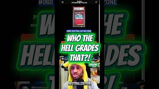 WHO GRADES THIS?! THE MOST USELESS POKÉMON CARD EVER?! #Pokémon #Shorts
