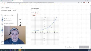 Video Lesson - Graphing exponential growth vs  decay