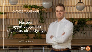 Q4/2025 Tuloskausi: Nesteen myyntivolyymien ohjeistus oli pettymys