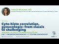 Cyto-histo correlation, gynecologic - Dr. Medeiros (Cedars Sinai) #GYNPATH