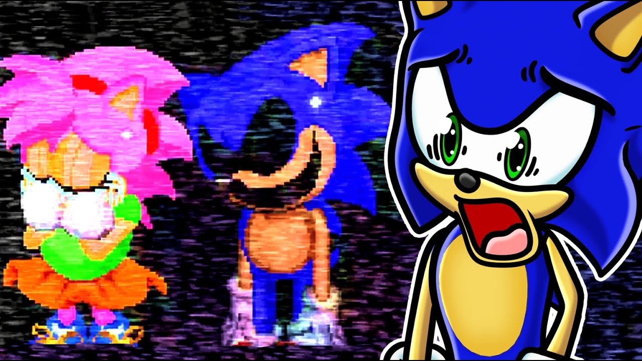 Sonic REAGE ao PIOR TERROR COM A AMY!