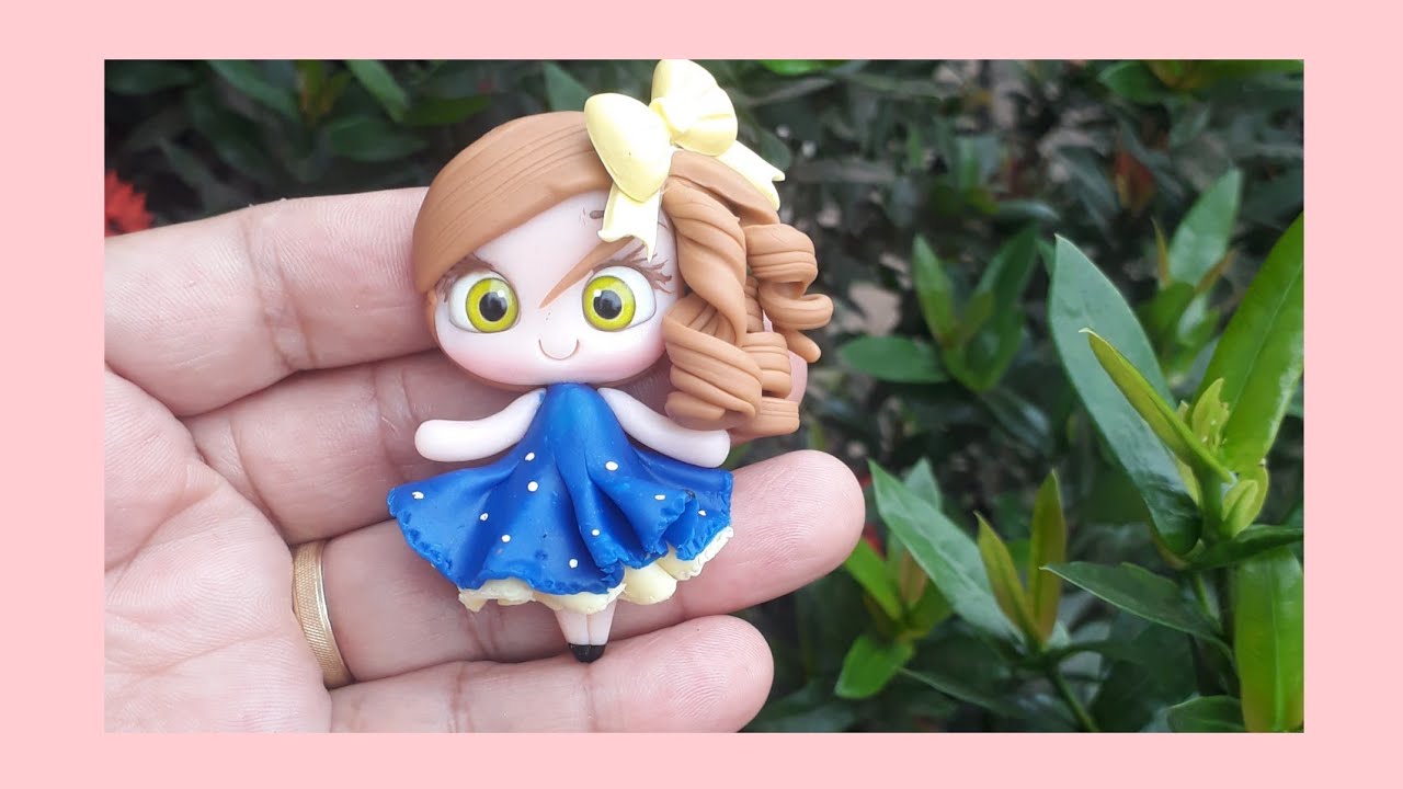 vestidinho e cabelo  para apliques (modelagem fácil)