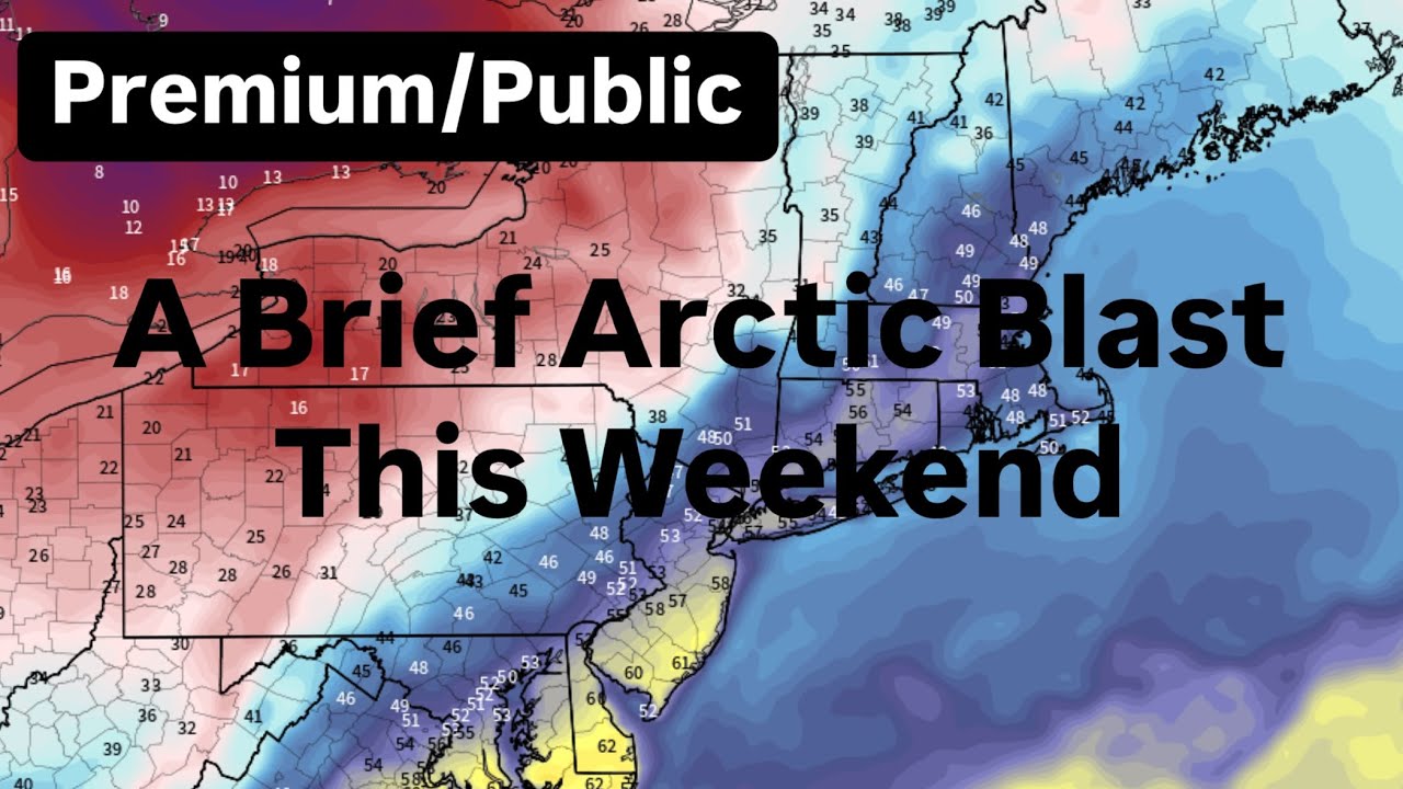 A Brief Arctic Blast This Weekend - YouTube