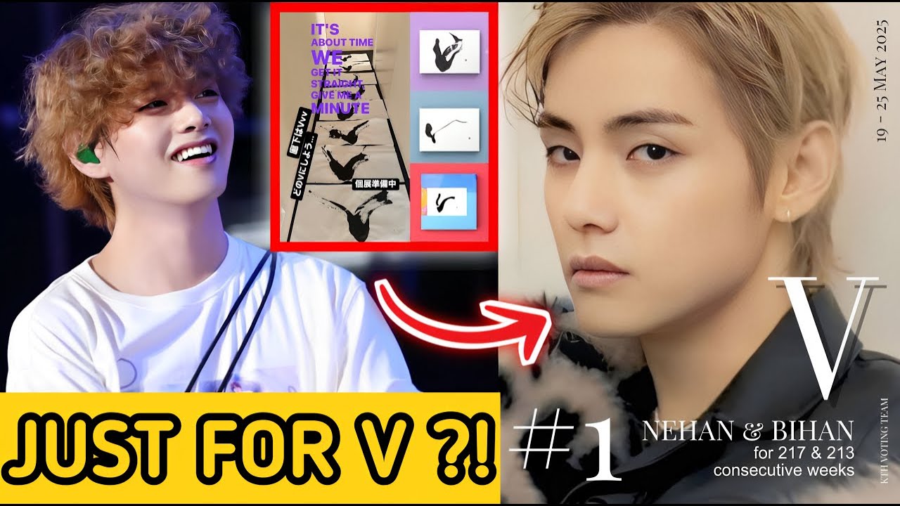 This Legendary Calligrapher Sent a Deep Message to V BTS Through Art… Fans in Tears!