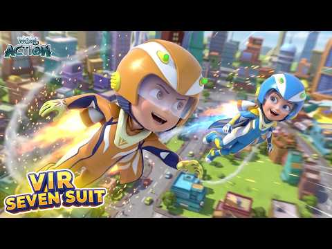 Vir The Robot Boy | Robo Vir Aur Imli Ka New Suit | Vir Seven Suit Compilation | Wow Action