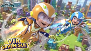 Vir The Robot Boy | Robo Vir And Imli's New Suit | Vir Seven Suit Compilation | Wow Action