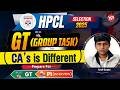 Group Task for CAs are different, Arsh selected as chartered accountant in HPCL | Prepare GT & PI