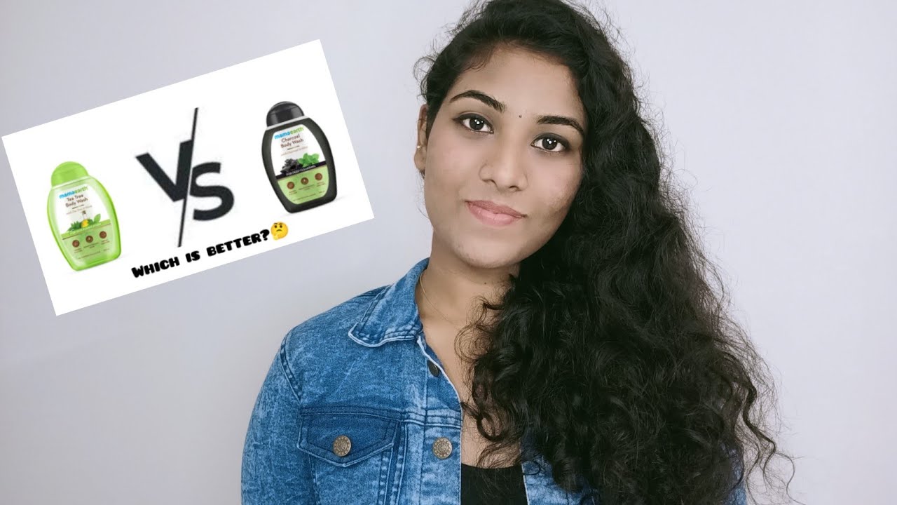 Which is better? Mamaearth Tea tree VS Charcoal body wash review in