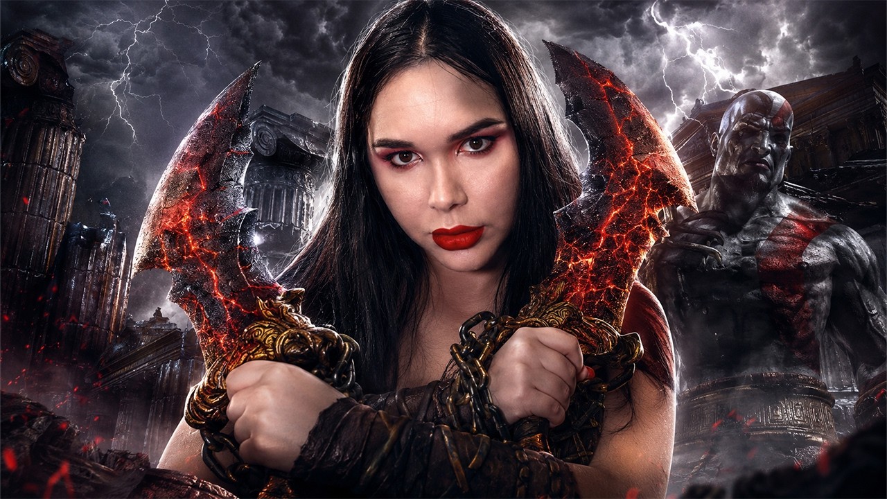 DANI LIU JOGANDO GOD OF WAR 2