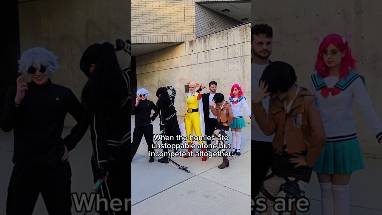 Группа аниме-персонажей OVERPOWERED? 💪