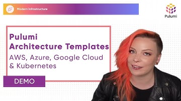 Modern Infrastructure: Pulumi Architecture Templates for AWS, Azure, Google Cloud and Kubernetes