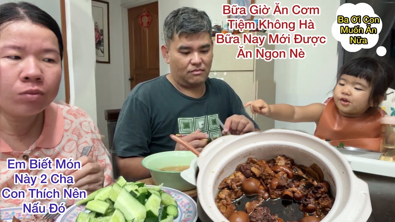 205 : Bữa Cơm Đầu Tiên Của 2 Cha Con Từ Khi Vợ Bầu Nằm Viện Tới Nay, Mệt Cở Nào Nguyên Cũng Cố Nấu 