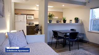 On-Campus Housing – Mitton Court 2-Bedroom Apartment – Crandall University