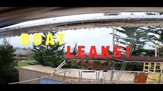 Offshore#23: Rainy Weather, our boat was SINKING!
