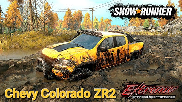 New Truck Mods Chevy Colorado ZR2 In SnowRunner